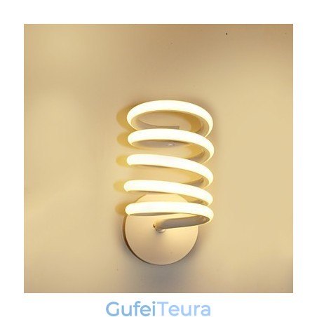 מנורת קיר אלומיניום מודרנית מינימליסטית חדר שינה מעבר מסדרון מנורת ליד המיטה מנורה יצירתית