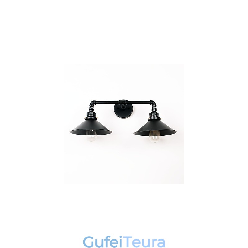 כפרי לודג' מודרני עכשווי כפרי תכונת ציור רטרו עבור פמוטי קיר בסגנון מיני Downlight