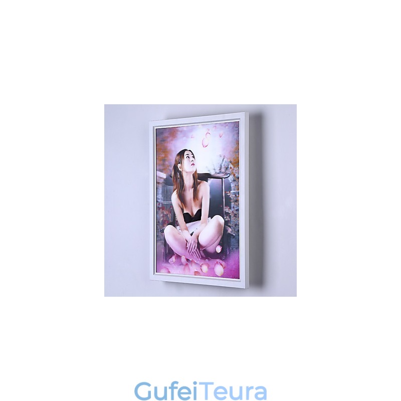 משולבת תכונת ציור מודרנית עכשווית מודרנית עכשווית עבור פמוטי קיר עם אור אווירה