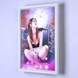 משולבת תכונת ציור מודרנית עכשווית מודרנית עכשווית עבור פמוטי קיר עם אור אווירה