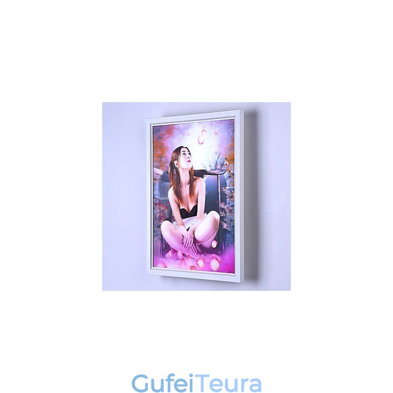 משולבת תכונת ציור מודרנית עכשווית מודרנית עכשווית עבור פמוטי קיר עם אור אווירה