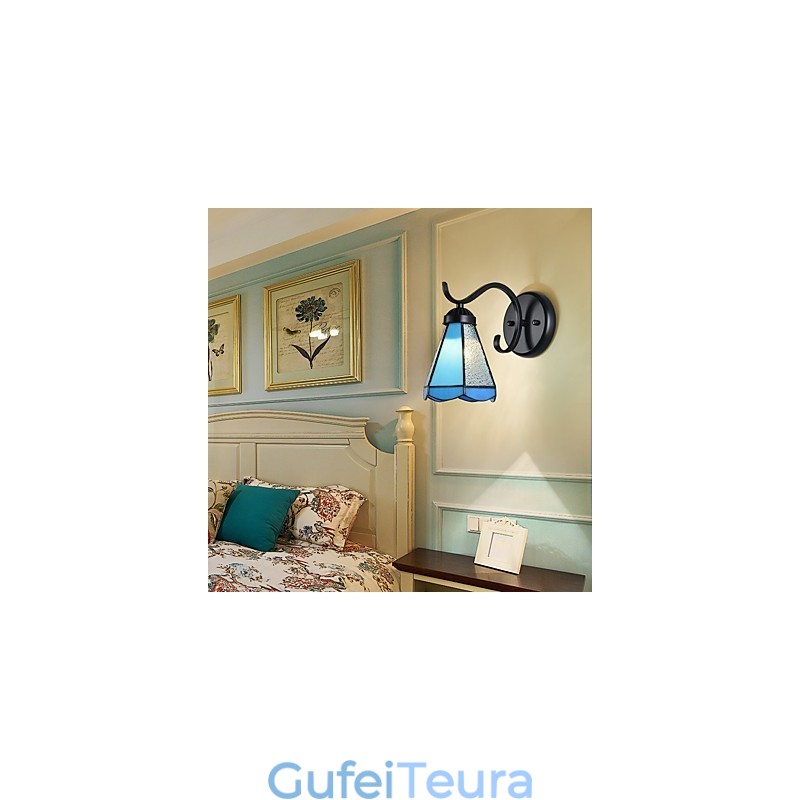 כפרי לודג' תכונת ציור עבור Downlight קיר פמוטי קיר אור