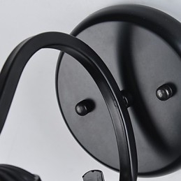 כפרי לודג' תכונת ציור עבור Downlight קיר פמוטי קיר אור