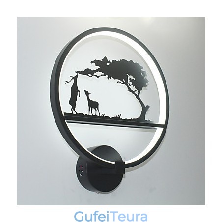 תאורה רומן חומר אלומיניום מנורת קיר פשוט מודרני מנורת קיר מסדרון אורות אמנות ליד המיטה תאורה מסחרית