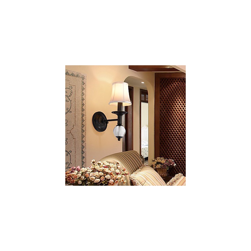 כפרי לודג' פשוט ציור וינטג' מאפיין אור סביבתי קיר פמוטים קיר אור