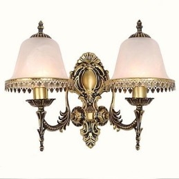 וינטג' מצופה אלקטרו מאפיין Downlight קיר פמוטי קיר אור