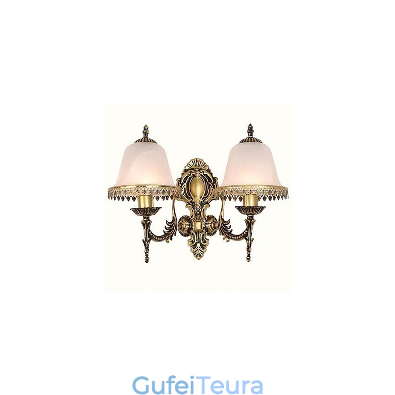 וינטג' מצופה אלקטרו מאפיין Downlight קיר פמוטי קיר אור