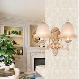 וינטג' מצופה אלקטרו מאפיין Downlight קיר פמוטי קיר אור