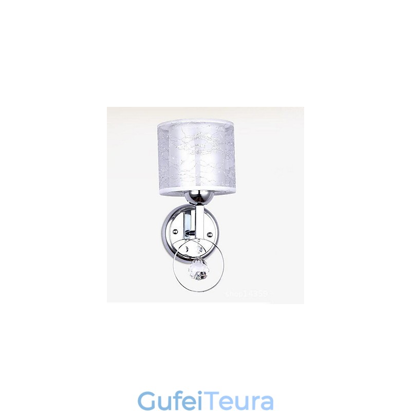 קריסטל מודרני עכשווי מצופה אלקטרו תכונה Uplight קיר פמוטי קיר אור