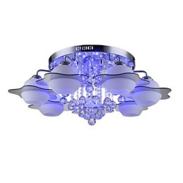 שלט רחוק 7 נורות עם Blue Redss תאורת תקרה מודרנית