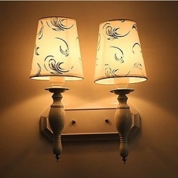 מודרני עכשווי מצופה אלקטרו מאפיין Uplight קיר פמוטי קיר