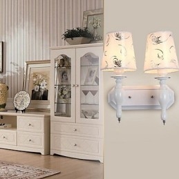 מודרני עכשווי מצופה אלקטרו מאפיין Uplight קיר פמוטי קיר