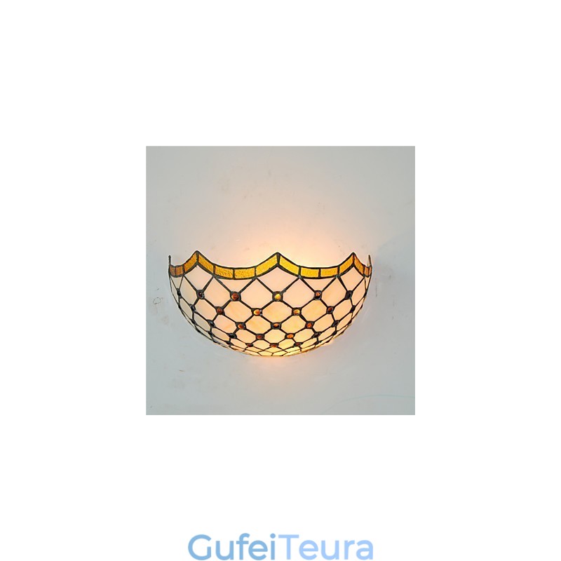 רטרו כפרי אורות קיר צל זכוכית סלון חדר שינה מסעדה בית קפה בר פמוטים קיר