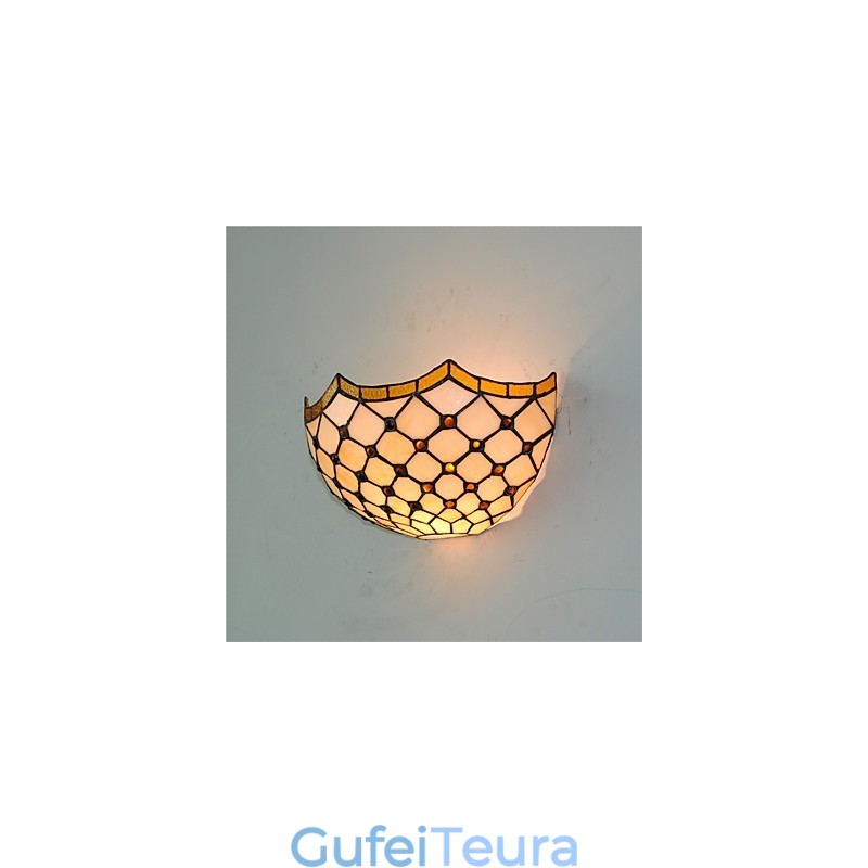 רטרו כפרי אורות קיר צל זכוכית סלון חדר שינה מסעדה בית קפה בר פמוטים קיר