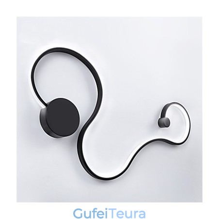 אורות קיר מודרניים מתכת יצירתית סלון מסדרון חדר שינה חדרי מלון תאורת קישוט ליד המיטה