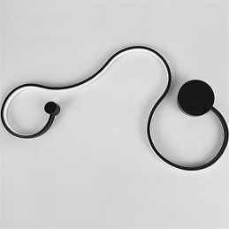 אורות קיר מודרניים מתכת יצירתית סלון מסדרון חדר שינה חדרי מלון תאורת קישוט ליד המיטה