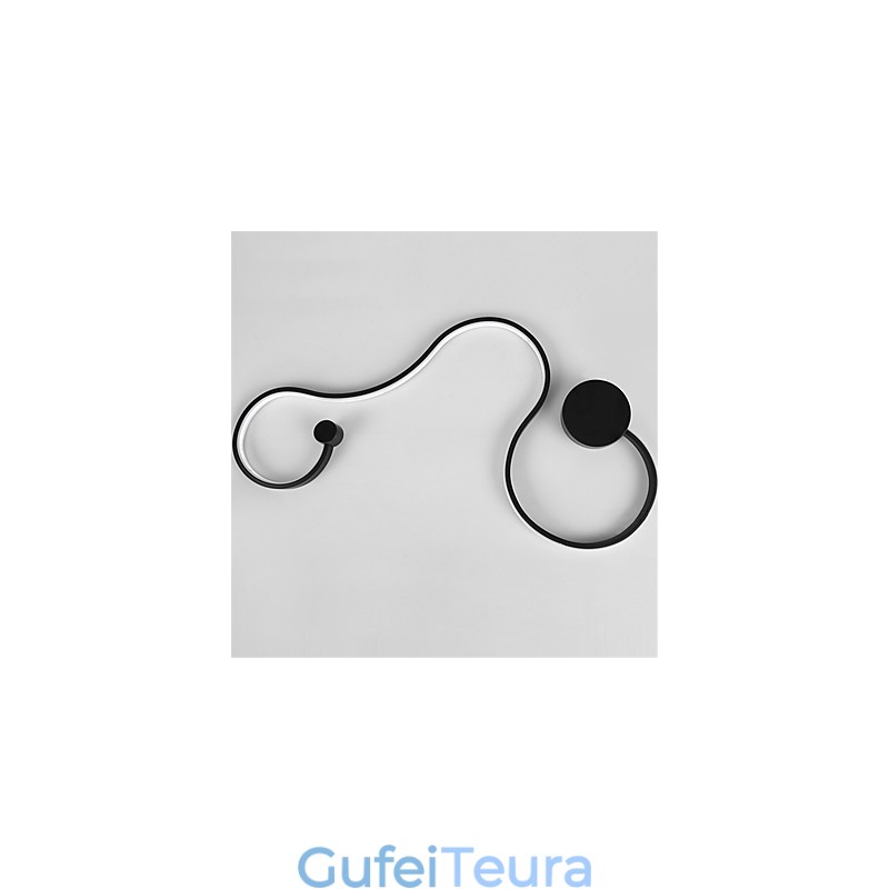 אורות קיר מודרניים מתכת יצירתית סלון מסדרון חדר שינה חדרי מלון תאורת קישוט ליד המיטה