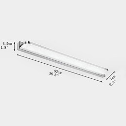 תאורת חדר אמבטיה בסגנון מיני מודרני מתכת עכשווית