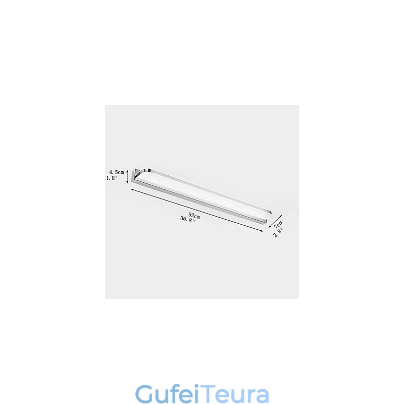 תאורת חדר אמבטיה בסגנון מיני מודרני מתכת עכשווית