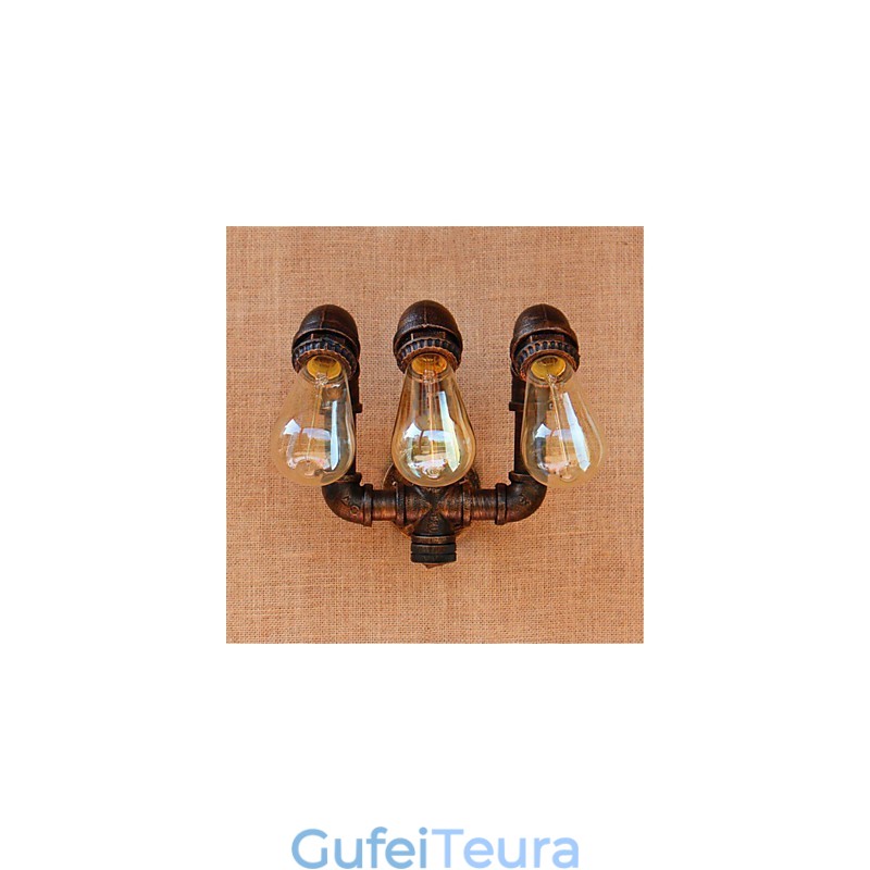 כפרי לודג' תכונת ציור כפרית לקיר פמוטי קיר באור אווירה