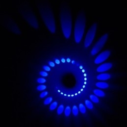 תכונה מודרנית עכשווית בציפוי אלקטרו עבור קיר סביבה LightFlush MountV