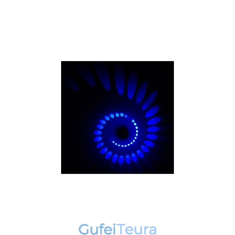 תכונה מודרנית עכשווית בציפוי אלקטרו עבור קיר סביבה LightFlush MountV