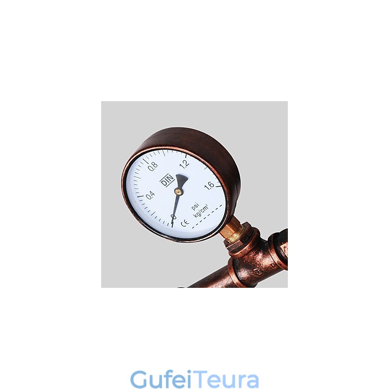 תאורת קיר צינור תעשייתי וינטג' צורת גב עץ אורות יצירתיים ניתנים להסתובבות מסעדה בית קפה בר תאורת קישוט