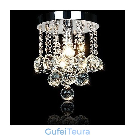 מודרני עכשווי מסורתי קלאסי כפרי קריסטל כרום תליון נברשת קריסטל