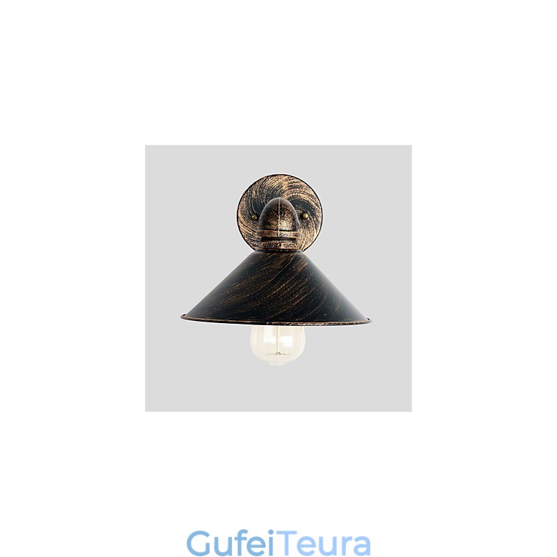 צינור מים אורות קיר רטרו סגנון תעשייתי יצירתי כפרי מתכת מסעדה בית קפה ברים פמוטים קיר לשולחן בר