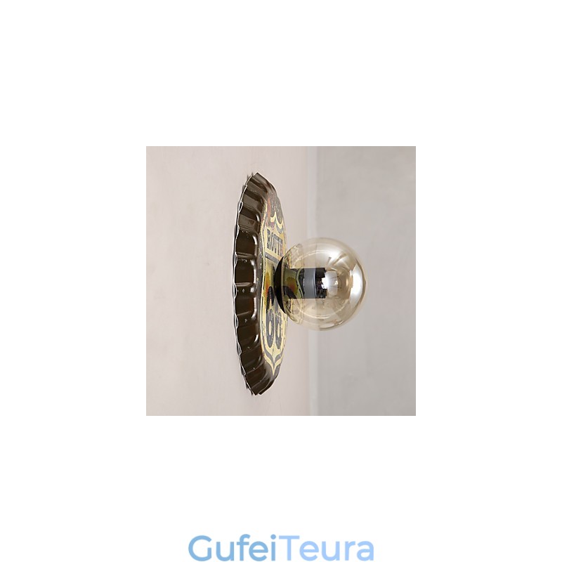 מסורתי קלאסי כפרי לודג' תכונת ציור כפרית עבור מיני סגנון אור סביבה אור קיר פמוטים קיר אור