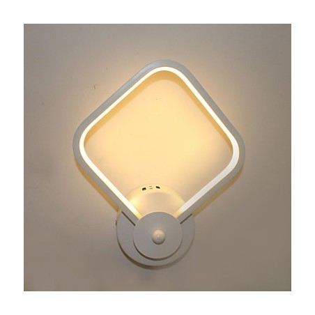 פשוט מודרני חדר שינה מנורת קיר מנורת קיר אישיות יצירתית מדרגות מנורת אלומיניום