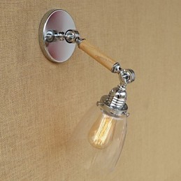 תכונה מודרנית בסגנון רטרו כפרית מודרנית עבור תאורת סביבה של זרוע הנדנדה