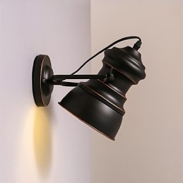 תאורת וינטג' תעשייתית רטרו יוקרה חדר שינה פנימי מרפסת בר מנורות מעבר