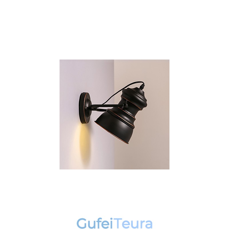 תאורת וינטג' תעשייתית רטרו יוקרה חדר שינה פנימי מרפסת בר מנורות מעבר