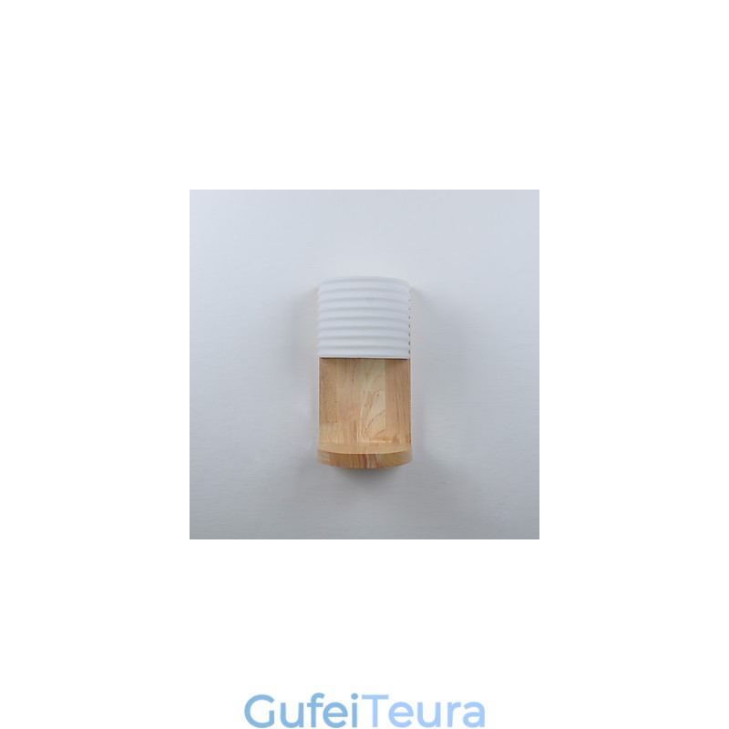 מנורת קיר פשוטה ליד המיטה מנורת שולחן כתיבה עם הצללה זכוכית ועץ מלא לשידה חדר שינה סלון חדר תינוק חדר תינוק מכללת מעונות שולחן קפה כונניות