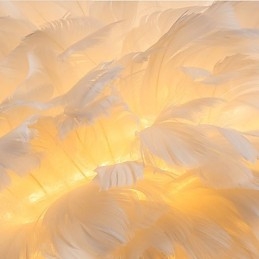 מנורות קיר נוצות מודרניות מודרניות עכשוויות לקיר מלון פמוטים E14