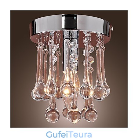 קריסטל מודרני עכשווי מיני סטייל כרום פלאש Mount