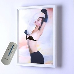 משולבת תכונת ציור מודרנית עכשווית מודרנית עכשווית עבור פמוטי קיר עם אור אווירה