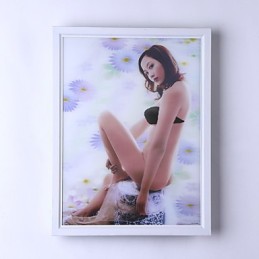 משולבת תכונת ציור מודרנית עכשווית מודרנית עכשווית עבור פמוטי קיר עם אור אווירה