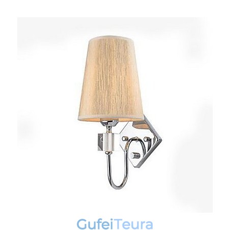 מודרני עכשווי מצופה אלקטרו מאפיין Uplight קיר פמוטי קיר