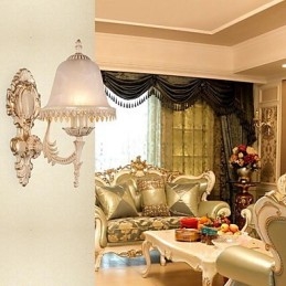 תכונת וינטג' מצופה אלקטרופול תכונה Downlight קיר פמוטים קיר אור