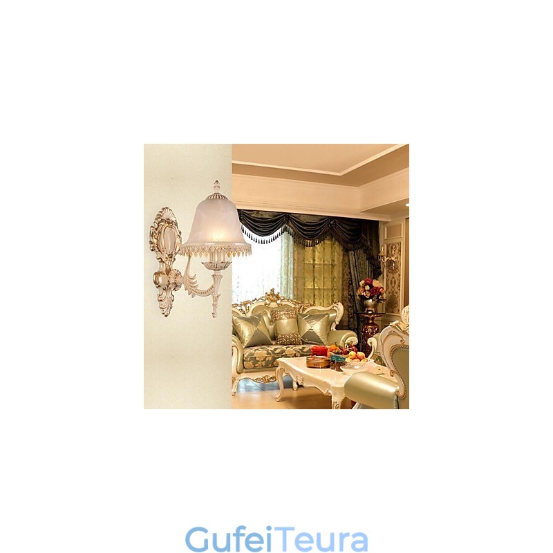 תכונת וינטג' מצופה אלקטרופול תכונה Downlight קיר פמוטים קיר אור