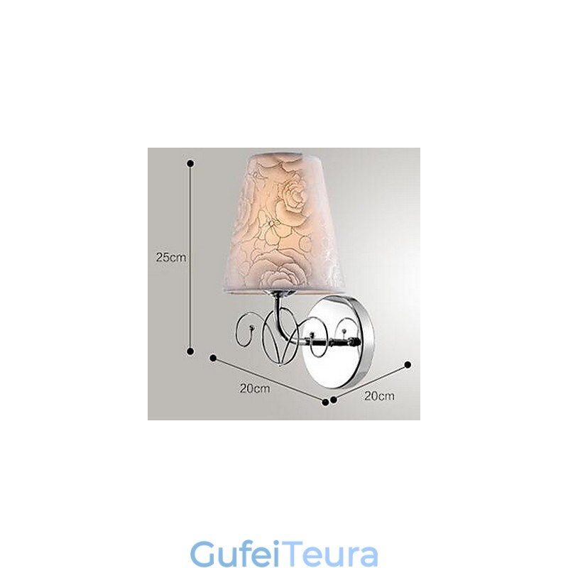 מודרני מודרני עכשווי אלקטרו מצופה תכונה Uplight קיר פמוטי קיר