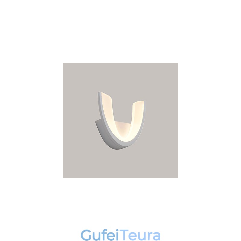 תכונת ציור מודרנית עכשווית לקיר פמוטי קיר עם אור סביבתי