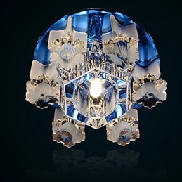מנורת קריסטל Smd CreativeTube Spotlight לספוג אור כיפת