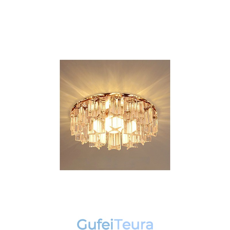 מנורת קריסטל Smd CreativeTube Spotlight לספוג אור כיפה