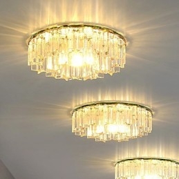 מנורת קריסטל Smd CreativeTube Spotlight לספוג אור כיפה
