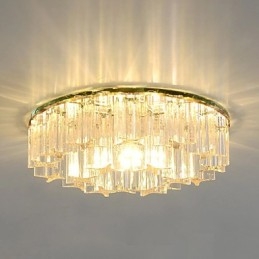 מנורת קריסטל Smd CreativeTube Spotlight לספוג אור כיפה