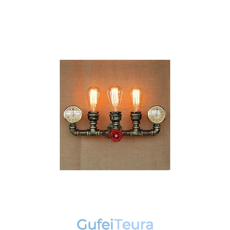 מדרגות מעבר בסגנון מריקן חדר מסדרון מסעדה ובר עם קיר עתיק ויצירתי יצירתי במים ירוק