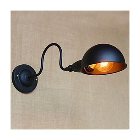 רטרו שחור אישיות בדרגה גבוהה חדר שינה חדר עבודה ליד המיטה מסתובב סביב מעבר קיר דקורטיבי